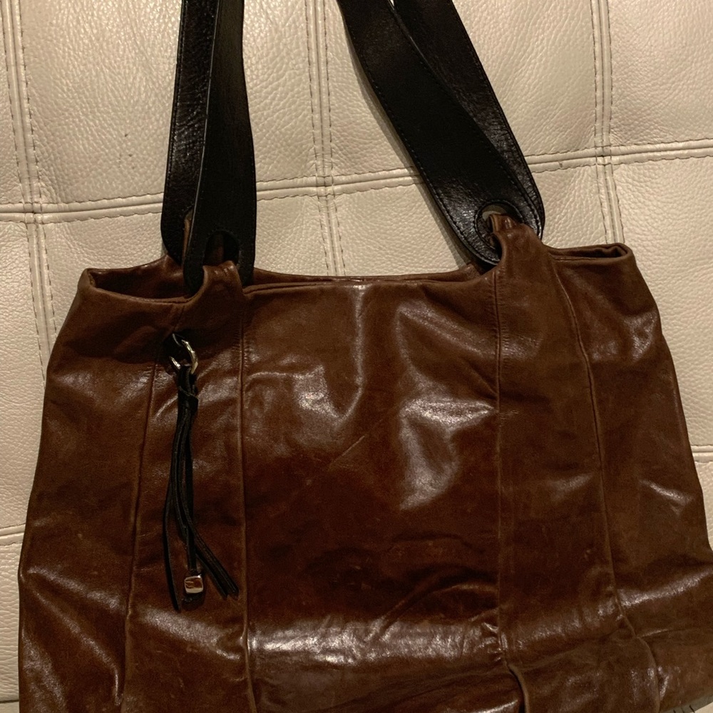 Boho Tote leather Shoulder bag